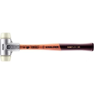Martillo Simplex Impacto de Halder - Resistente, Ergonómico, D30mm - Mazo Martillo Simplex Impacto de Halder - Resistente, Ergonómico, D30mm - Mazo