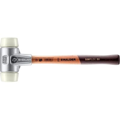 Halder Modell 3108.050 - Leichter Nylonhammer mit Holzgriff Halder Modell 3108.050 - Leichter Nylonhammer mit Holzgriff