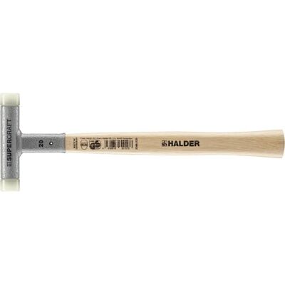 Halder Supercraft-Schonhammer - Vibrationsdämpfender Hickorystiel D=20mm - Hammer Halder Supercraft-Schonhammer - Vibrationsdämpfender Hickorystiel D=20mm - Hammer