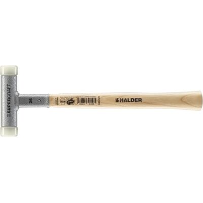 Młotek Halder Hickory z tłumieniem drgań - D=25mm - Narzędzie do mocnych uderzeń Młotek Halder Hickory z tłumieniem drgań - D=25mm - Narzędzie do mocnych uderzeń