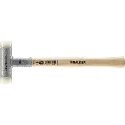 Halder Supercraft Hammer - Impact-resistant Hickory Handle D30mm Halder Supercraft Hammer - Impact-resistant Hickory Handle D30mm