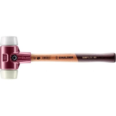 Martillo Simplex Halder - Nylon, Madera, Hierro Maleable - D50 mm - Herramienta Martillo Simplex Halder - Nylon, Madera, Hierro Maleable - D50 mm - Herramienta