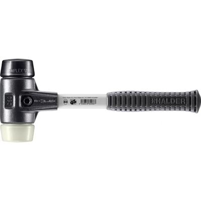 Halder Simplex Hammer - 50mm, Gummi/Nylon-Spitzen, Glasfasergriff - Produkttyp Halder Simplex Hammer - 50mm, Gummi/Nylon-Spitzen, Glasfasergriff - Produkttyp