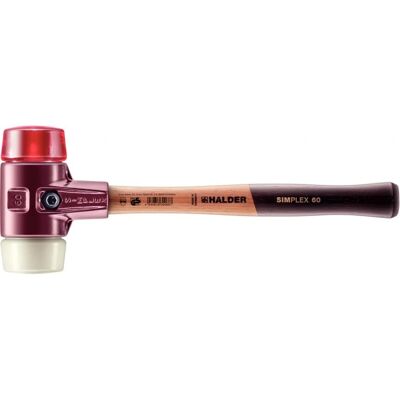 Halder Mazo simplex Punta de nylon resistente a impactos - Martillo Halder Mazo simplex Punta de nylon resistente a impactos - Martillo
