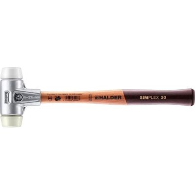 Marteau Simplex Impact Halder - D30mm - Outil de construction - Publicité Marteau Simplex Impact Halder - D30mm - Outil de construction - Publicité