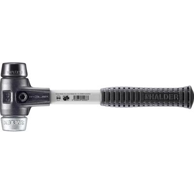 Maillet Simplex Halder - Corps en Fer Moulé et Manche en Fibres de Verre - D=40 mm - Durable & Polyvalent - Publicité Maillet Simplex Halder - Corps en Fer Moulé et Manche en Fibres de Verre - D=40 mm - Durable & Polyvalent - Publicité