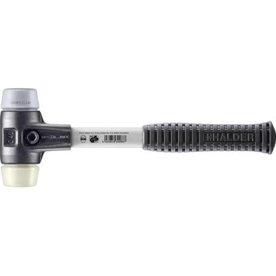 Halder Modelo 3738.040 Martelo de ferro maleável resistente a impactos Halder Modelo 3738.040 Martelo de ferro maleável resistente a impactos