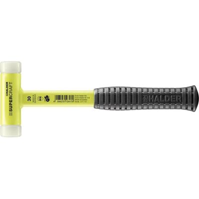 Młotek Supercraft firmy Halder - Niełamliwy stalowy trzonek, żółty fluorescencyjny lakier - Młotek Młotek Supercraft firmy Halder - Niełamliwy stalowy trzonek, żółty fluorescencyjny lakier - Młotek
