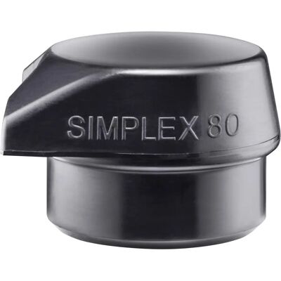 Halder Simplex Endkappen - Schwarze Gummi D80mm Halder Simplex Endkappen - Schwarze Gummi D80mm