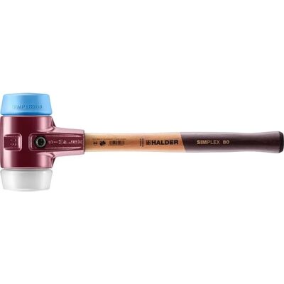 Halder Simplex Hammer - D80mm, Holzstiel, TPE-Soft/Superplastik Halder Simplex Hammer - D80mm, Holzstiel, TPE-Soft/Superplastik