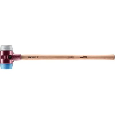 Halder Martello simplex Impact-Hammer mit Holzgriff - TPE-Spitzen - 80mm D Halder Martello simplex Impact-Hammer mit Holzgriff - TPE-Spitzen - 80mm D