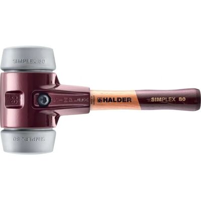 Halder - Modelo 3003.082 - Cuerpo de hierro maleable, Mango de madera - Mazo Halder - Modelo 3003.082 - Cuerpo de hierro maleable, Mango de madera - Mazo