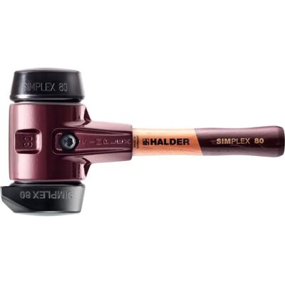 Halder Simplex Gummikopfenschlag - 80mm - Ergonomischer Griff Halder Simplex Gummikopfenschlag - 80mm - Ergonomischer Griff