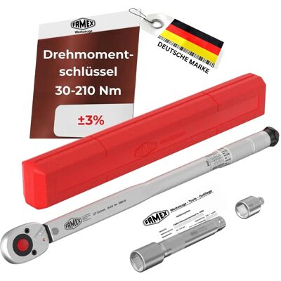 FAMEX WERKZEUGE - 10886-KS - 1/2 Zoll-Antrieb - Drehmomentschlüssel FAMEX WERKZEUGE - 10886-KS - 1/2 Zoll-Antrieb - Drehmomentschlüssel