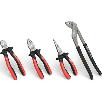 Famex - 3956-4 - 4-teil - schwerer Griff - pliers set Famex - 3956-4 - 4-teil - schwerer Griff - pliers set