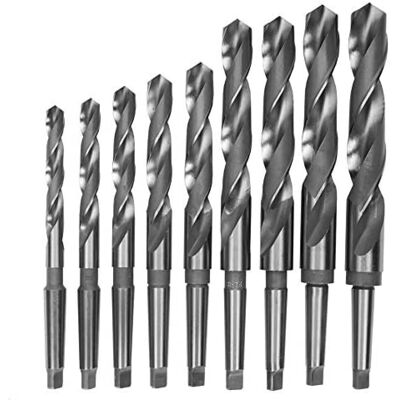 Optimum - Zestaw 9 wierteł HSS z koniskim uchwytem - 14,5-30mm Optimum - Zestaw 9 wierteł HSS z koniskim uchwytem - 14,5-30mm