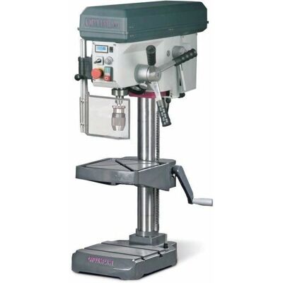 Furadeira de correia Optimum B 24 HV - Precisa, mesa giratória 360° Furadeira de correia Optimum B 24 HV - Precisa, mesa giratória 360°
