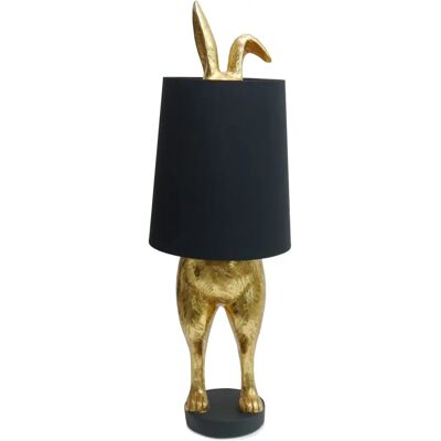 Dekoria Gold Rabbit 74cm - Lampa stołowa - Unikalny Design Zwierzęcy Dekoria Gold Rabbit 74cm - Lampa stołowa - Unikalny Design Zwierzęcy