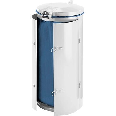 VAR Cubo de basura de acero - 120L con puerta doble - Interior/Exterior VAR Cubo de basura de acero - 120L con puerta doble - Interior/Exterior