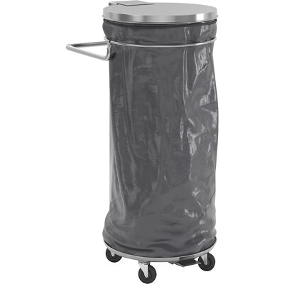 VAR Ständer für Abfallbeutel mit Pedal - 120L - Edelstahl VAR Ständer für Abfallbeutel mit Pedal - 120L - Edelstahl