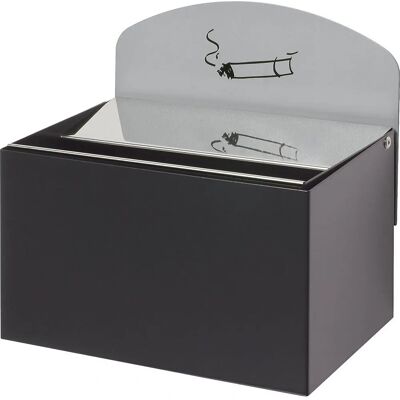 Generische Wandaschenbecher - 125x200x125 mm - Stahl - Anthrazit Generische Wandaschenbecher - 125x200x125 mm - Stahl - Anthrazit