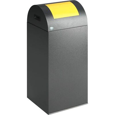 VAR Argent Ancien Jaune 60L Poubelle - Conteneur à déchets VAR Argent Ancien Jaune 60L Poubelle - Conteneur à déchets
