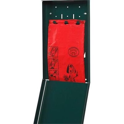VAR Distributeur de Sacs pour Déjections Canines - Acier Galvanisé, Serrure, Compact VAR Distributeur de Sacs pour Déjections Canines - Acier Galvanisé, Serrure, Compact
