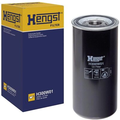 HENGST H300W01 Öljynsuodatin - Kierretty, 136mm, 308mm korkea HENGST H300W01 Öljynsuodatin - Kierretty, 136mm, 308mm korkea