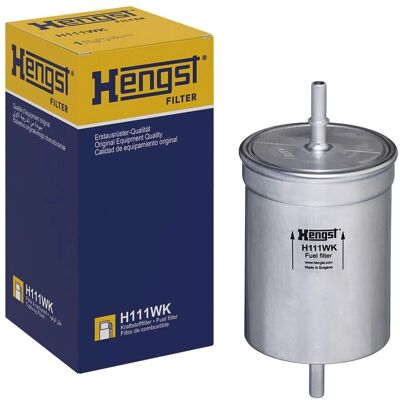 Bränslefilter Hengst H111WK - Kompatibel med Audi A3, A4, A8, TT Bränslefilter Hengst H111WK - Kompatibel med Audi A3, A4, A8, TT