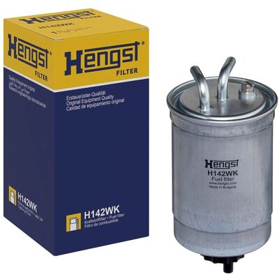 Hengst H142WK Brændstoffilter - In-line, 87mm x 174mm Hengst H142WK Brændstoffilter - In-line, 87mm x 174mm
