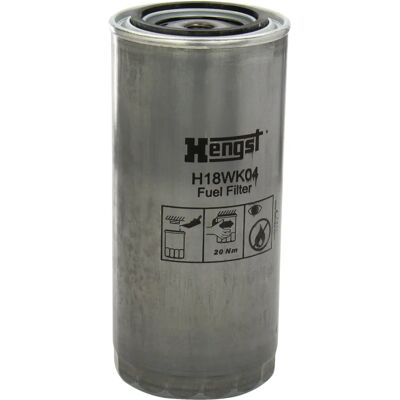 HENGST FILTER Kraftstofffilter - Dreh-auf, 210mm, M16x1,5 HENGST FILTER Kraftstofffilter - Dreh-auf, 210mm, M16x1,5