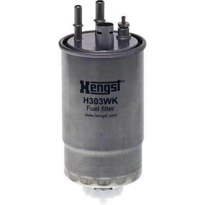 Hengst H303WK Fuel Filter - In-Line, 90mm Dia, 204mm High Hengst H303WK Fuel Filter - In-Line, 90mm Dia, 204mm High