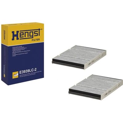Hengst Ilmansuodatin - Passagerin ilmanvaihto aktiivihiilisuodatin - E3939LC-2 Hengst Ilmansuodatin - Passagerin ilmanvaihto aktiivihiilisuodatin - E3939LC-2