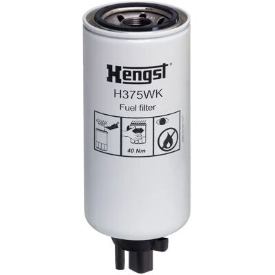 HENGST FILTER H375WK - Filtro de combustible para MAN TGA, DAF LF HENGST FILTER H375WK - Filtro de combustible para MAN TGA, DAF LF