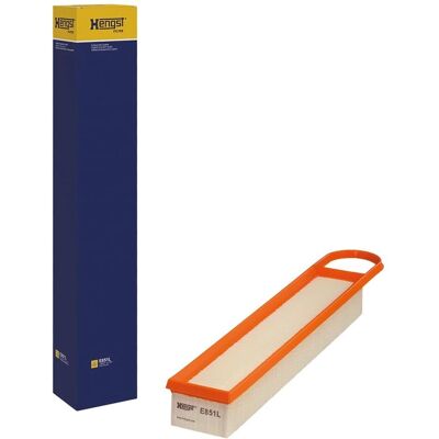 Hengst E851L Luftfilter - 495mm x 84mm x 58mm - OEM Qualität Hengst E851L Luftfilter - 495mm x 84mm x 58mm - OEM Qualität