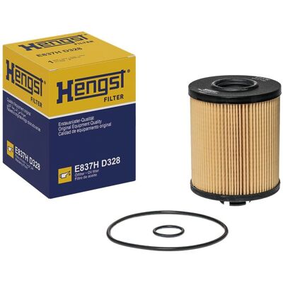 Hengst Oliefilter E837H D328 - Til Opel, Renault, Vauxhall Hengst Oliefilter E837H D328 - Til Opel, Renault, Vauxhall