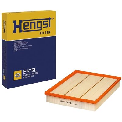 Filtro aria Hengst E475L - Filtro per Fiat Opel Vauxhall Filtro aria Hengst E475L - Filtro per Fiat Opel Vauxhall