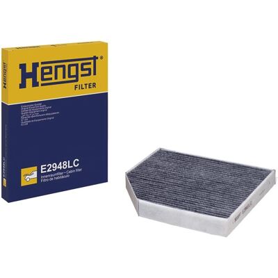Filtro aria Hengst - Carboni attivi, 279x241x35mm - Interno Filtro aria Hengst - Carboni attivi, 279x241x35mm - Interno