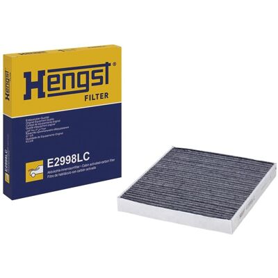 Filtre à air Hengst E2998LC - Filtre à charbon actif pour habitacle Filtre à air Hengst E2998LC - Filtre à charbon actif pour habitacle