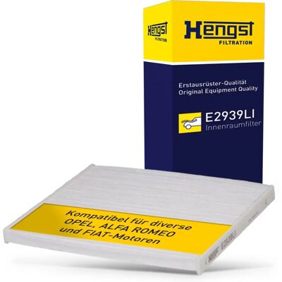 Hengst Innenraumfilter Pollenfilter für Fiat Opel Peugeot Citroën - Luftfilter Hengst Innenraumfilter Pollenfilter für Fiat Opel Peugeot Citroën - Luftfilter