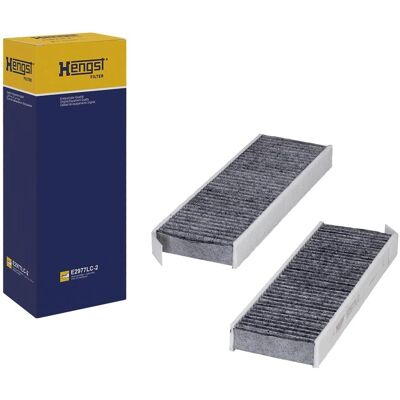 Hengst Filter Air Filter - Passenger Compartment - E2977LC-2 Hengst Filter Air Filter - Passenger Compartment - E2977LC-2