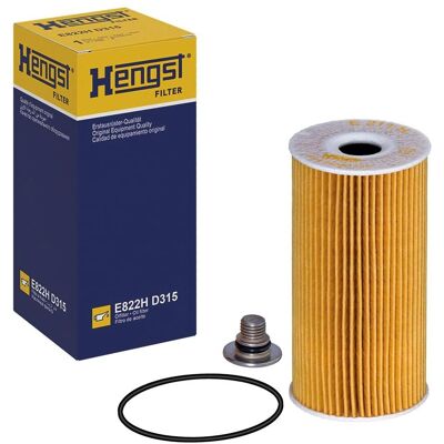 Hengst E822H Ölfilter - Filtereinsatz für Hyundai, Kia Hengst E822H Ölfilter - Filtereinsatz für Hyundai, Kia