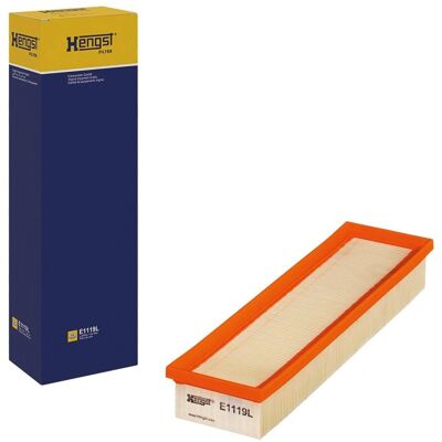 Filtro aria Hengst E1119L per Peugeot Citroën 92x49x335mm Filtro aria Hengst E1119L per Peugeot Citroën 92x49x335mm