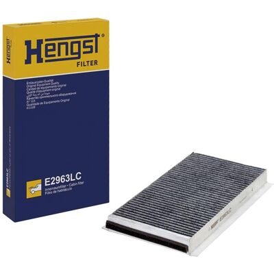 Filtru de habitaclu Hengst BMW - E2963LC Cărbune activ - Potrivit pentru BMW 5/6 Filtru de habitaclu Hengst BMW - E2963LC Cărbune activ - Potrivit pentru BMW 5/6