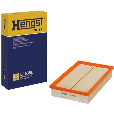 Filtre à air Hengst E1535L - Compatible avec Audi, VW, Opel, Ford, Skoda, Seat Filtre à air Hengst E1535L - Compatible avec Audi, VW, Opel, Ford, Skoda, Seat