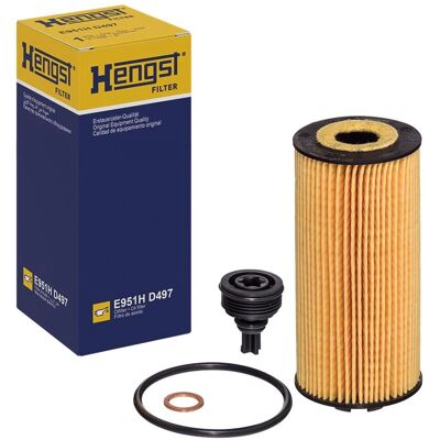 Hengst E951H D497 Oil Filter - Compatible with BMW & Mini Hengst E951H D497 Oil Filter - Compatible with BMW & Mini
