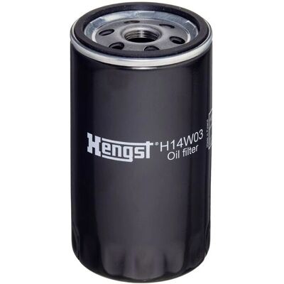 Filtr oleju HENGST FILTER H14W03 - nakrętka, 140mm wysokość, 76mm średnica Filtr oleju HENGST FILTER H14W03 - nakrętka, 140mm wysokość, 76mm średnica