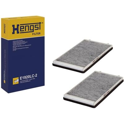 Hengst E1920LC-2 Active Charcoal Cabin Filter - Cabin Air Filter Hengst E1920LC-2 Active Charcoal Cabin Filter - Cabin Air Filter