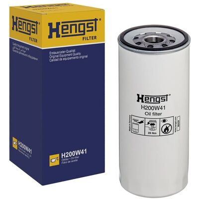Filtro olio HENGST H200W41 per Volvo e Renault Filtro olio HENGST H200W41 per Volvo e Renault