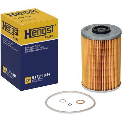 Hengst E128H D24 - Φίλτρο λαδιού για BMW, GM - 82mm Hengst E128H D24 - Φίλτρο λαδιού για BMW, GM - 82mm